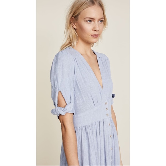 NWT Free People Love Of My Life Midi Dress Small - Picture 6 of 11